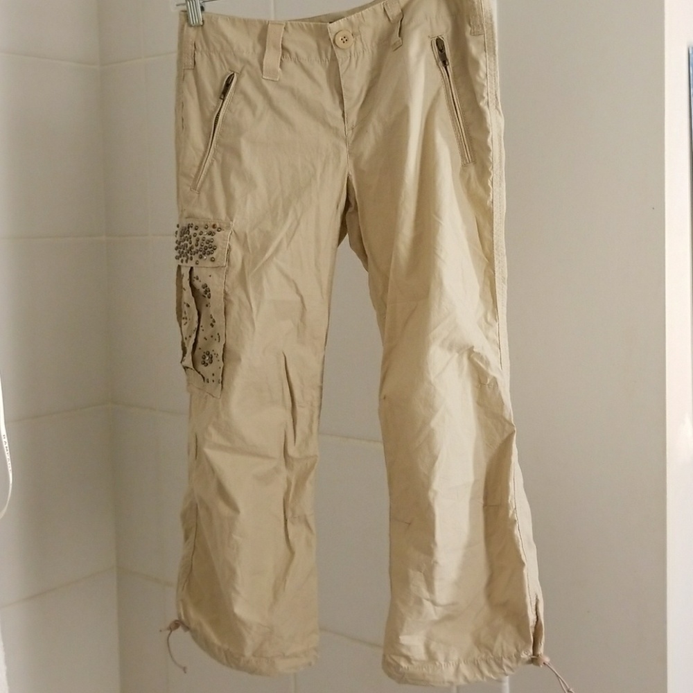 Express cropped pants